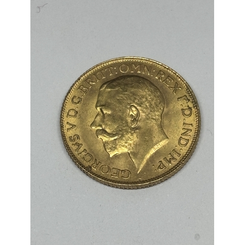 308 - A 1911 GOLD SOVEREIGN