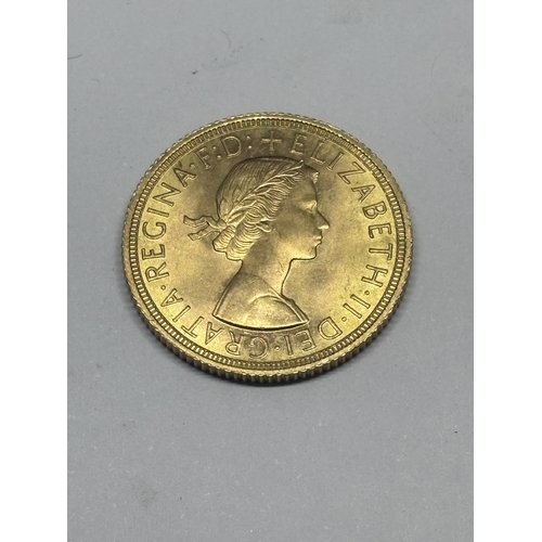 309 - A 1958 GOLD SOVEREIGN