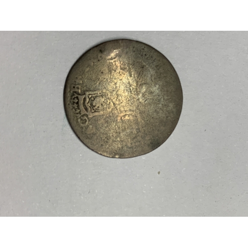 331 - TWO 1697 WILLIAM III SIXPENCES - WORN