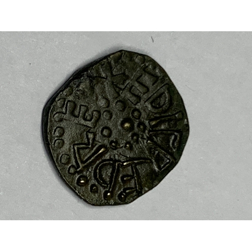 337 - A NORTHUMBRIA AETHELRED II FIRST REIGN AE SCEAT