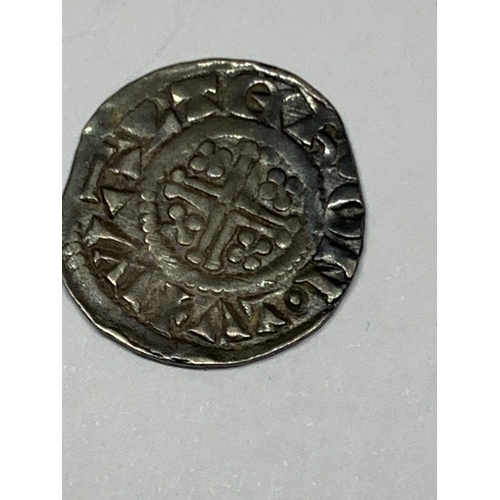 341 - A KING JOHN SHORT CROSS PENNY 1199 - 1216