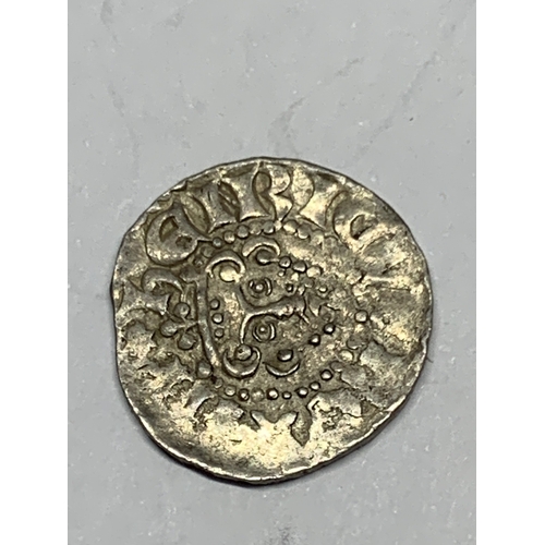 342 - A HENRY III LONG CROSS SILVER PENNY 1216 - 72