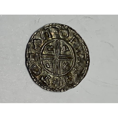 343 - AN AETHELRED II TYPE CRVX PENNY, WINCHESTER 978 - 1016