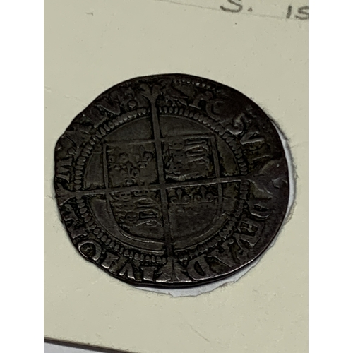 359 - AN ELIZABETH I GROAT, MM MARTLET 1558 - 1603