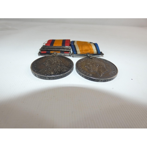 365 - A QUEEN VICTORIA BOER WAR MEDAL WITH BARS SOUTH AFRICA 1901-1902, TRANSVAAL BAR AND A BWM AWARDED TO... 