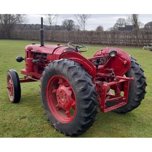 235 - A 1951 DAVID BROWN 25D DIESEL TRACTOR, REGISTRATION NO. JSL526 CURRANT OWNER SINCE 1999 ENGINE REBUI... 