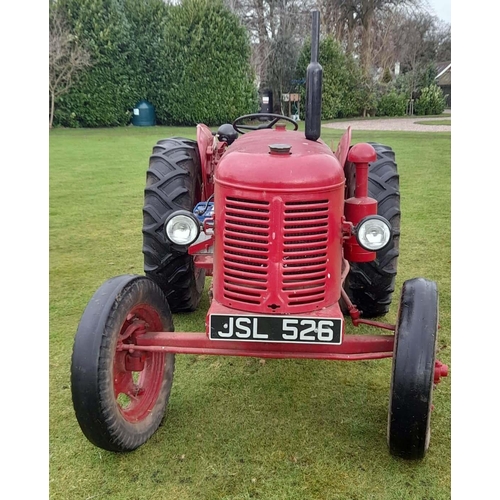 235 - A 1951 DAVID BROWN 25D DIESEL TRACTOR, REGISTRATION NO. JSL526 CURRANT OWNER SINCE 1999 ENGINE REBUI... 