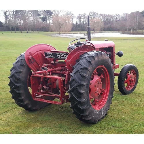 235 - A 1951 DAVID BROWN 25D DIESEL TRACTOR, REGISTRATION NO. JSL526 CURRANT OWNER SINCE 1999 ENGINE REBUI... 