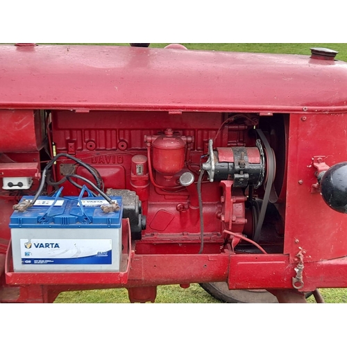 235 - A 1951 DAVID BROWN 25D DIESEL TRACTOR, REGISTRATION NO. JSL526 CURRANT OWNER SINCE 1999 ENGINE REBUI... 