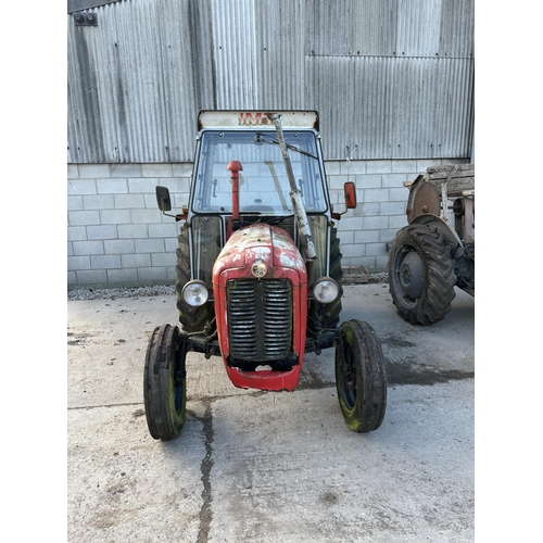 238 - A 1991 IMT 539 DELUX DIESEL TRACTOR, NON RUNNER (WATER IN ENGINE DUE TO LACK OF EXHAUST CAP). ONE OW... 