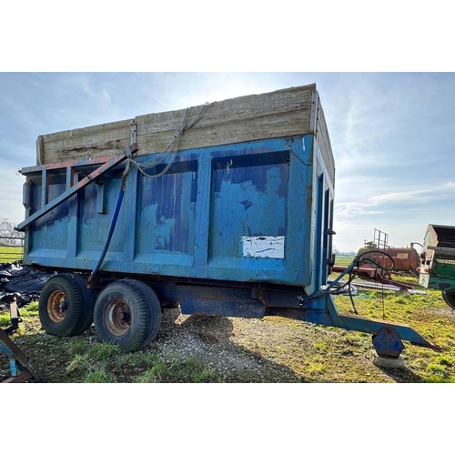 189 - DORCHESTER TWIN AXLE TRAILER  + VAT