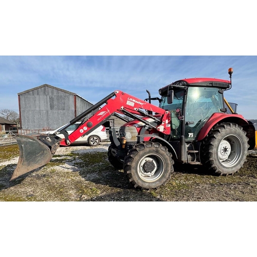 195 - McCORMICK T3 AGROLUBE 4 WD TRACTOR AND McCORMICK LIFT MASTER FORE END LOADER ML63 5ZP 1394 HRS  + VA... 