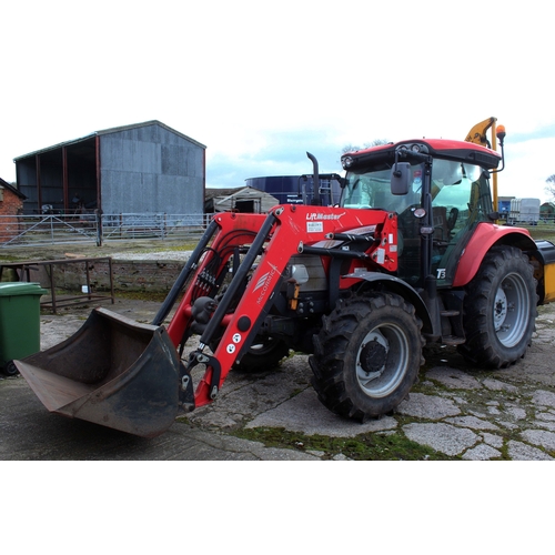 195 - McCORMICK T3 AGROLUBE 4 WD TRACTOR AND McCORMICK LIFT MASTER FORE END LOADER ML63 5ZP 1394 HRS  + VA... 