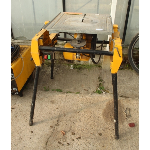 11 - A DEWALT DW 743 TABLE SAW  + VAT