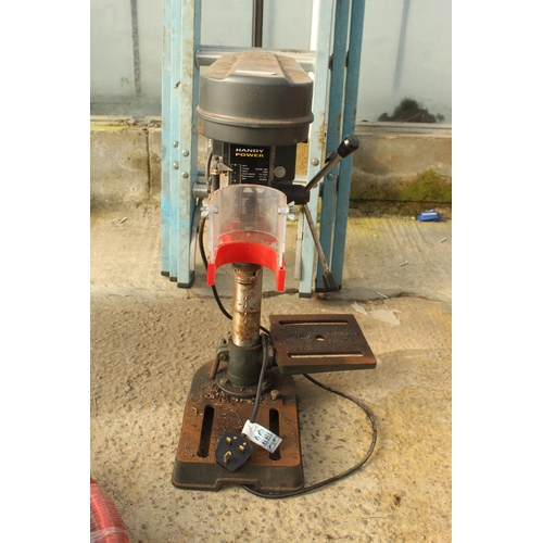 40 - A HANDY POWER PILLAR DRILL  + VAT