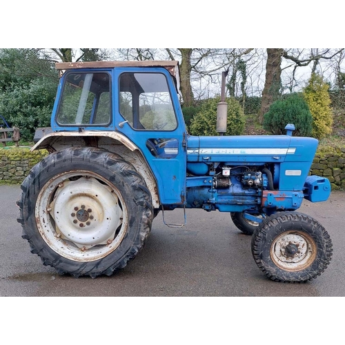 236 - A 1973 FORD 5000 TRACTOR, BARN STORED FOR 18 YEARS, ORIGINAL ENGINE BLOCK,  ORIGINAL DOORS, 3600 REC... 