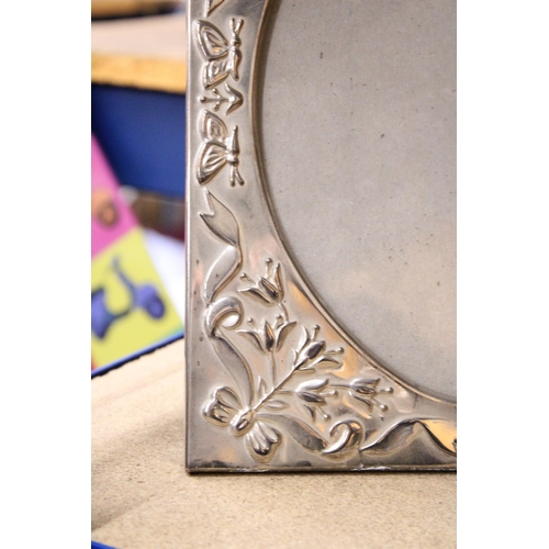 349 - TWO ORNATE METAL PICTURE FRAMES