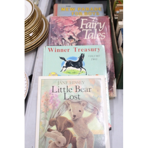 372 - A LARGE QUANTITY OF VINTAGE CHILDREN'S BOOKS TO INCLUDE MORE TALES FROM BEATRIX POTTER, THE WIND IN ... 