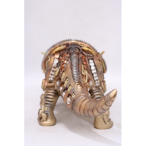 425 - A STEAMPUNK STYLE TRICEROTOPS FIGURE