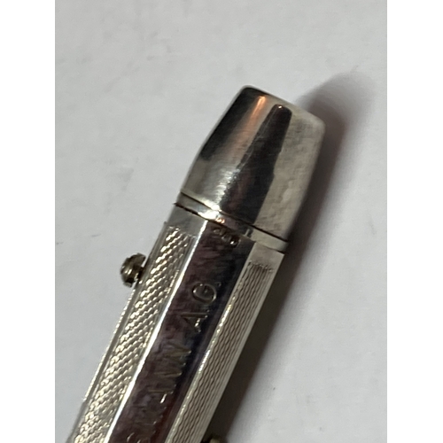 626 - A MARKED 900 SILVER PEN