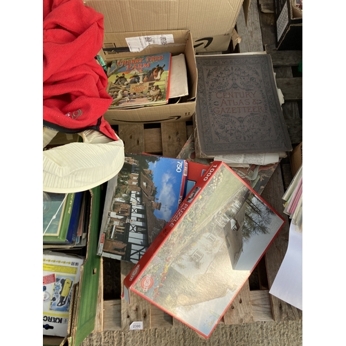 2300 - AN ASSORTMENT OF VARIOUS HOUSEHOLD CLEARANCE ITEMS