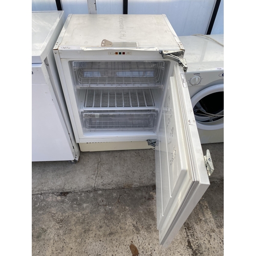 2327 - A WHITE INTERGRATED FREEZER