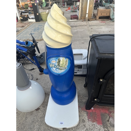 2428 - A RETRO NESTLE ICE CREAM CONE MACHINE