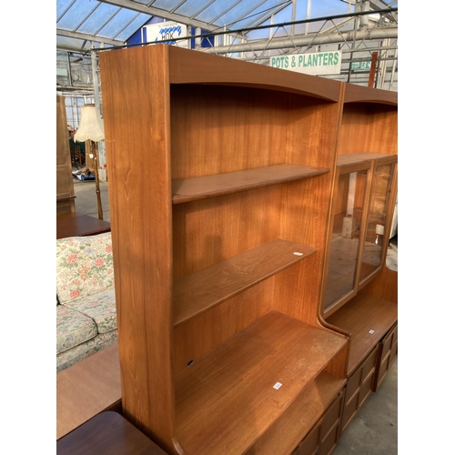 2787 - A RETRO TEAK NATHAN STYLE LOUNGE CABINET, 40