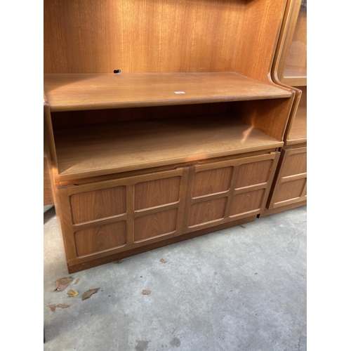 2787 - A RETRO TEAK NATHAN STYLE LOUNGE CABINET, 40