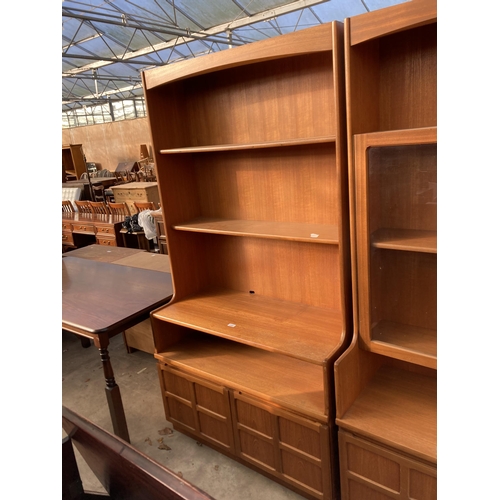 2787 - A RETRO TEAK NATHAN STYLE LOUNGE CABINET, 40