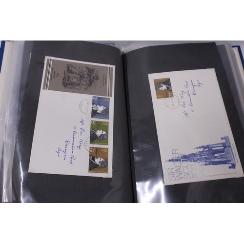 871 - FOUR ALBUMS CONTAINING FIRST DAY COVERS