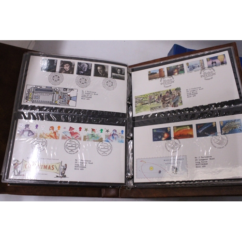 871 - FOUR ALBUMS CONTAINING FIRST DAY COVERS