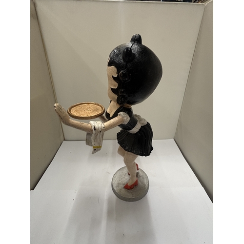 55A - A CAST BETTY BOOP WAITRESS FIGURE