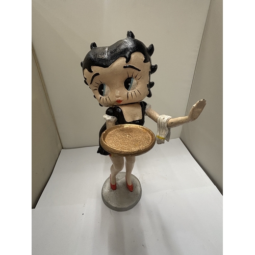 55A - A CAST BETTY BOOP WAITRESS FIGURE