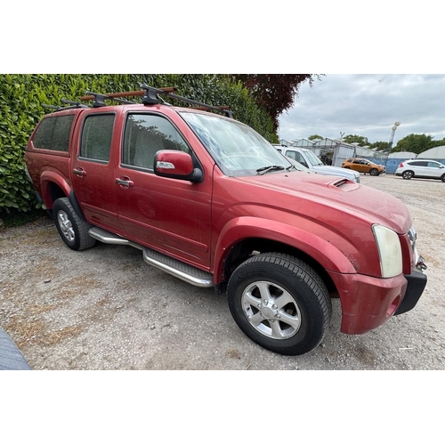 ISUZU RODEO DENVER FY57VTF MANUAL RED 4 DOOR FIRST REG 2007 APPROX ...