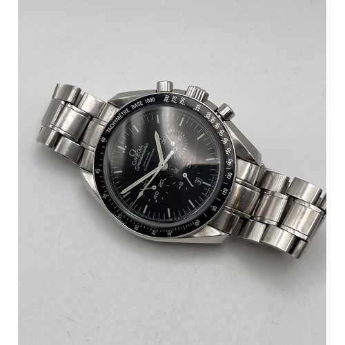 331 - AN OMEGA SPEEDMASTER COAXIAL GENTLEMAN'S CHRONOGRAPH WRIST WATCH, 46 MM, REF 311.30.44.50.01.001