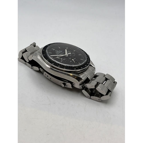 331 - AN OMEGA SPEEDMASTER COAXIAL GENTLEMAN'S CHRONOGRAPH WRIST WATCH, 46 MM, REF 311.30.44.50.01.001