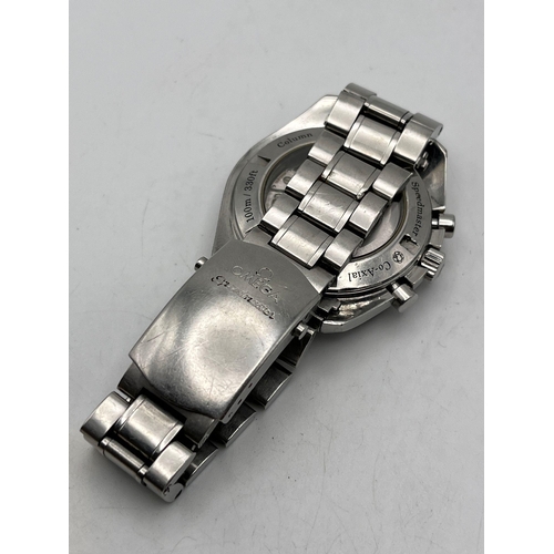 331 - AN OMEGA SPEEDMASTER COAXIAL GENTLEMAN'S CHRONOGRAPH WRIST WATCH, 46 MM, REF 311.30.44.50.01.001