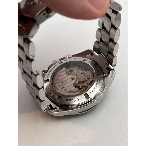 331 - AN OMEGA SPEEDMASTER COAXIAL GENTLEMAN'S CHRONOGRAPH WRIST WATCH, 46 MM, REF 311.30.44.50.01.001