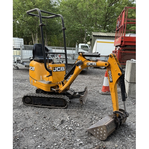 127 - A JCB 8008 CTS MICRO EXCAVATOR WITH 3 BUCKETS 674 RECORDED HOURS  + VAT