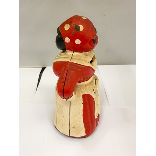 20 - A CAST IRON AUNT JEMIMA MUMMY BANK