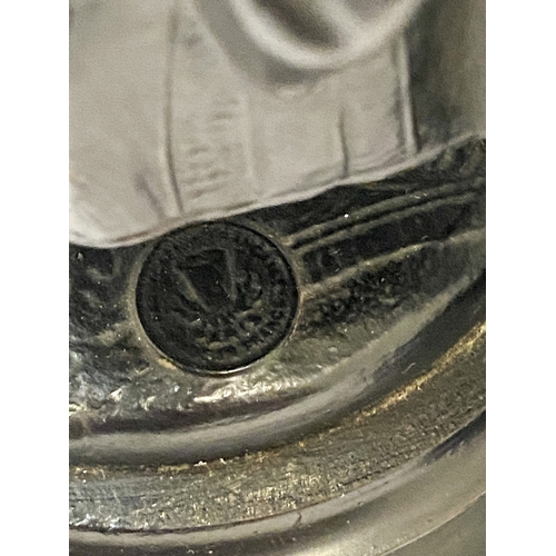 26 - A PAIR OF FRENCH BRONZED FIGURES