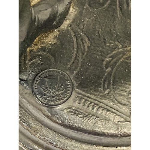 26 - A PAIR OF FRENCH BRONZED FIGURES