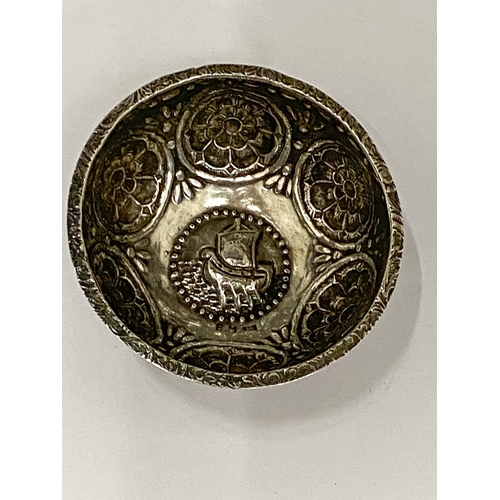 6 - A CONTINENTAL SILVER BOWL