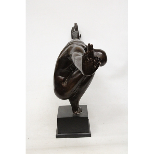 46 - A LARGE SCULPTURE OF THE OLYMPIC MAN AFTER MICHAEL TALBOT