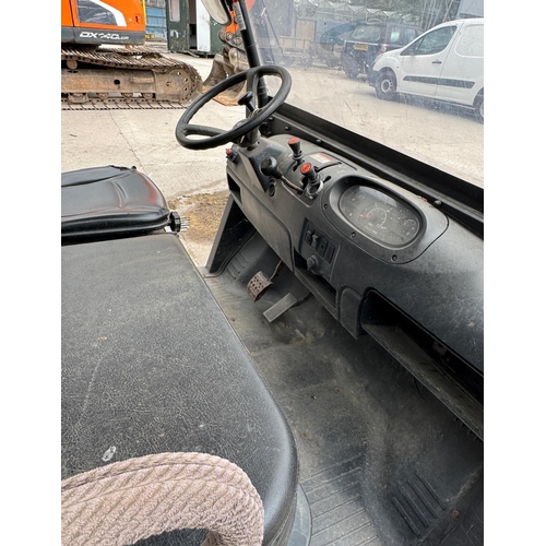 213 - KIOTI  MEC2210 UTILITY BUGGY PE63OLP RED APPROX 3000 HOURS STARTS RUNS & DRIVES WITH V5 + VAT