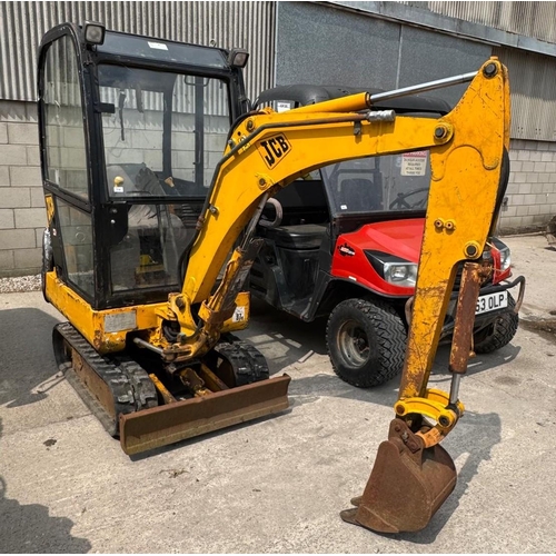 214 - JCB 8014 MINI DIGGER NO VAT
