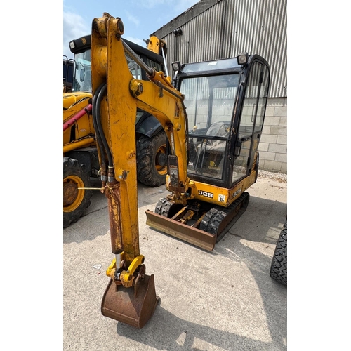214 - JCB 8014 MINI DIGGER NO VAT