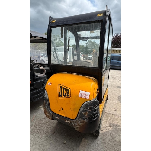 214 - JCB 8014 MINI DIGGER NO VAT