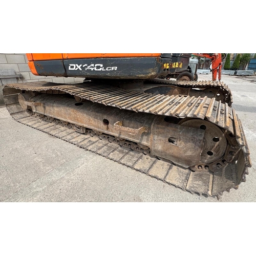 212 - 2018 DOOSAN DX140 LCR DIGGER 5297.6 HOURS IN WORKING ORDER + VAT